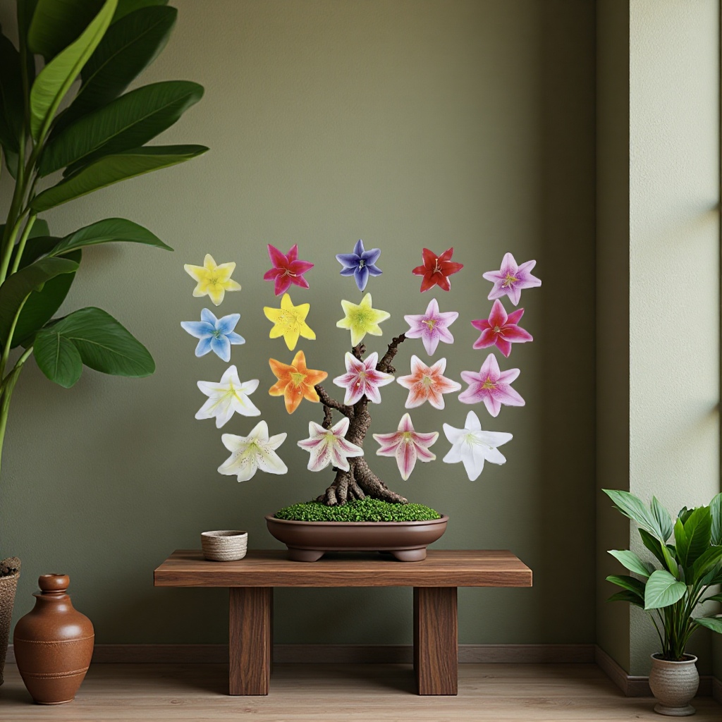 鲜花矢量图细节图