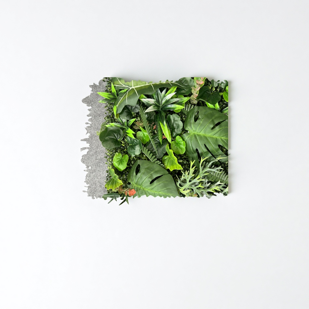 50cm50cm artificial plant wall, lawn and green plants for indoor greening details Picture