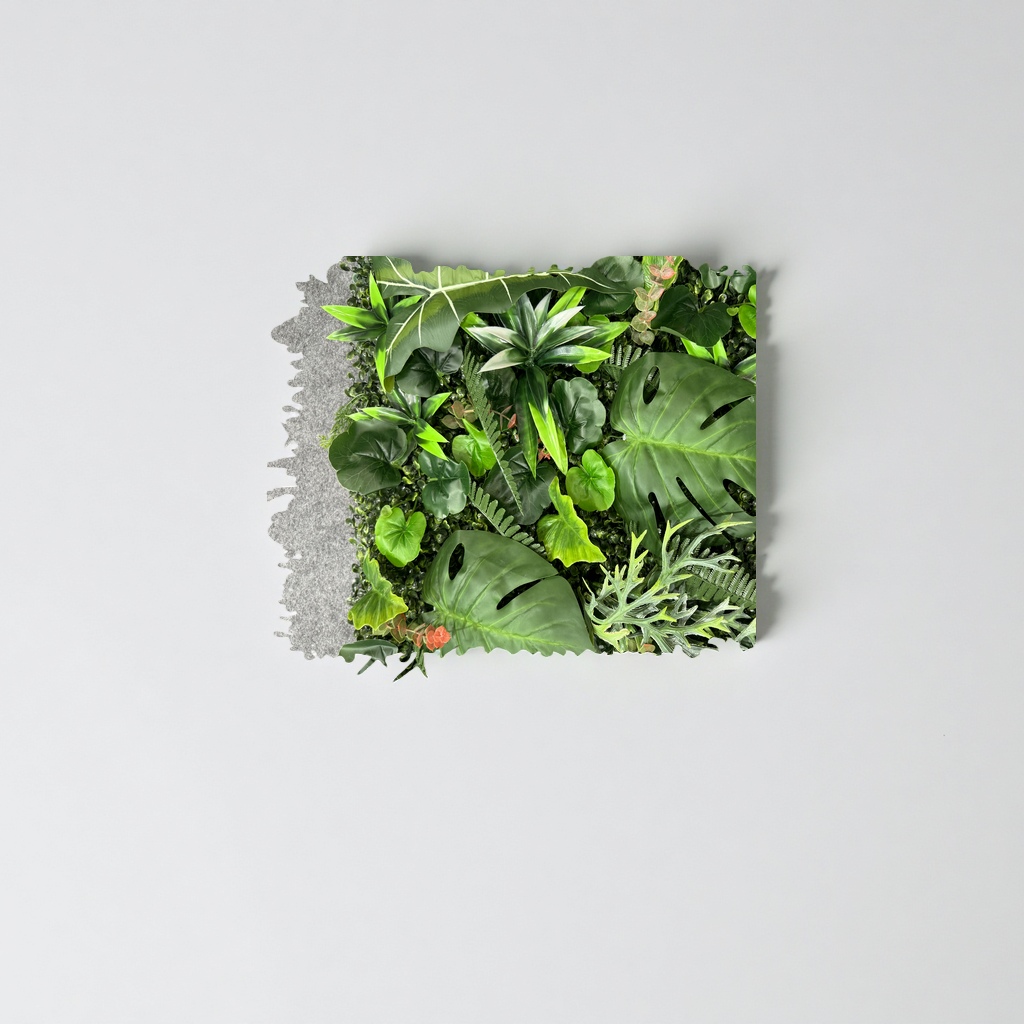 50cm50cm artificial plant wall, lawn and green plants for indoor greening Application Scenario