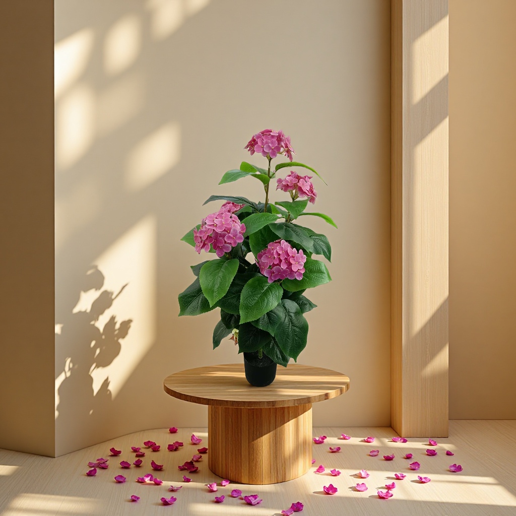 Hydrangea dried flowers, decorative bouquets, indoor ornaments, home floral arrangements, and materials for flower arrangement Application Scenario