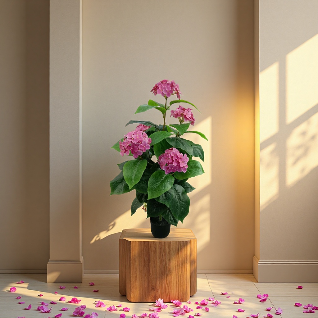 Hydrangea dried flowers, decorative bouquets, indoor ornaments, home floral arrangements, and materials for flower arrangement details Picture