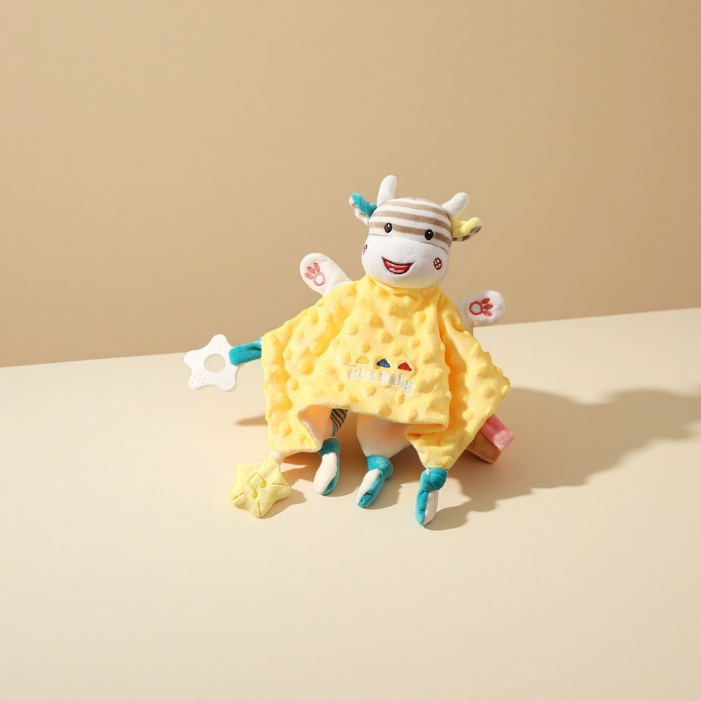 A soft and safe companion for babies to shake and transport plush toys for stress relief Item Picture