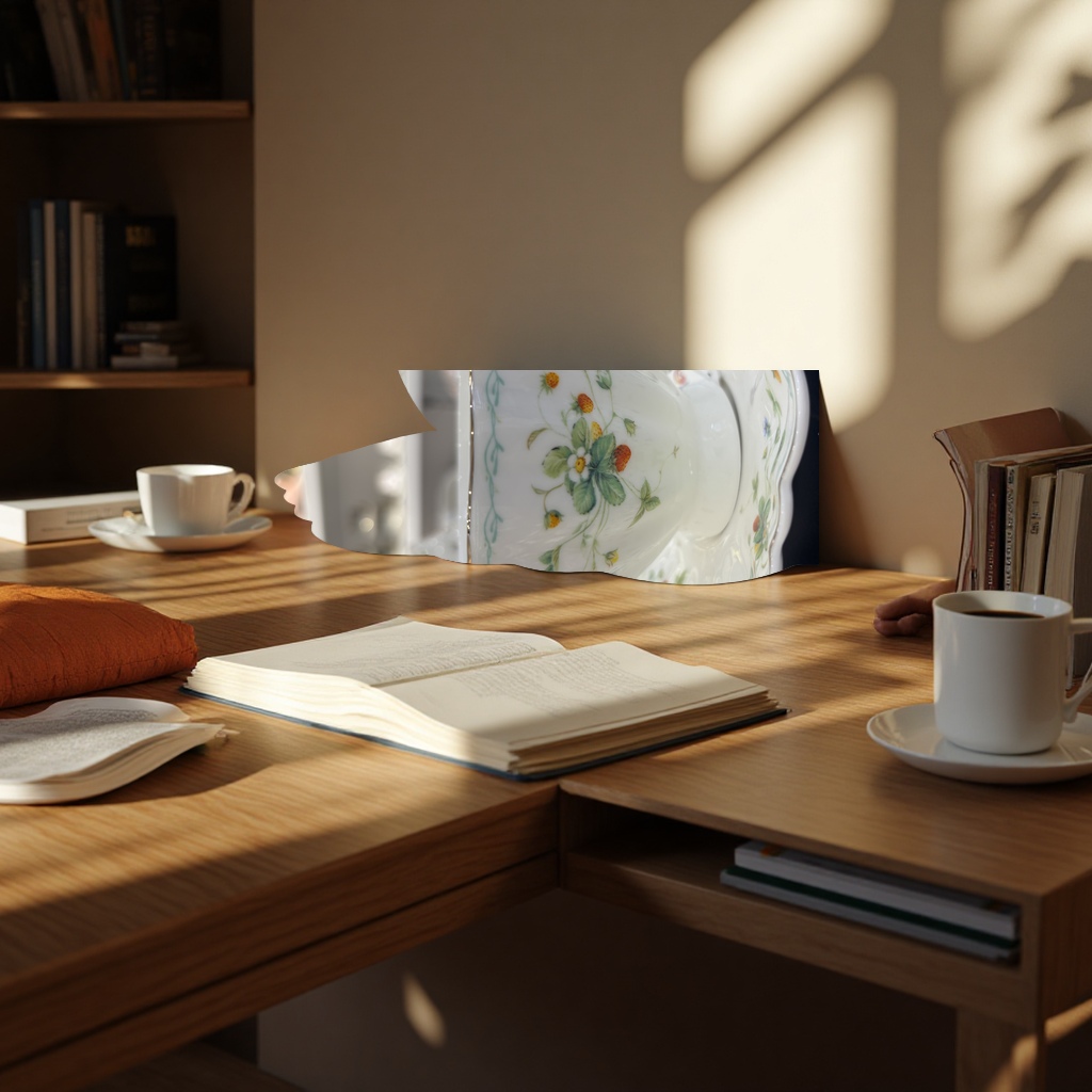 Bone China tableware, household bone China bowl and plate set, Jingdezhen ceramic gift box set Specification image
