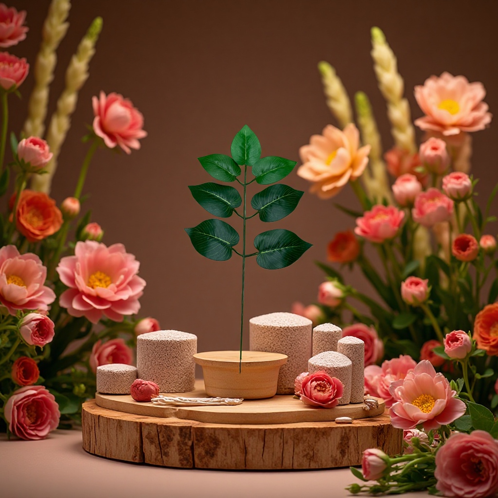 7杈叶CHF-0702盆栽植物室内绿植观赏植物家庭养殖产品图