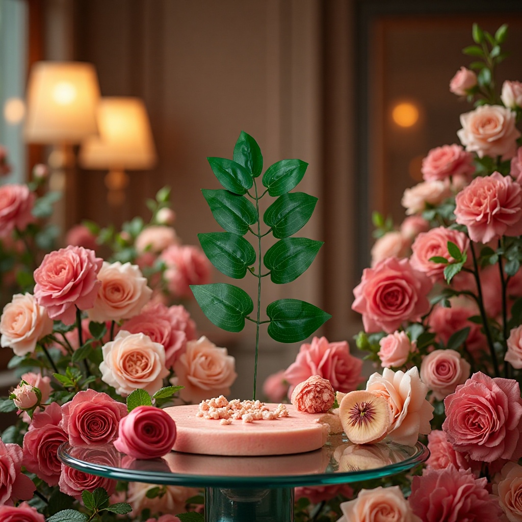 9杈叶CHF-0902盆栽植物绿植室内观赏植物产品图