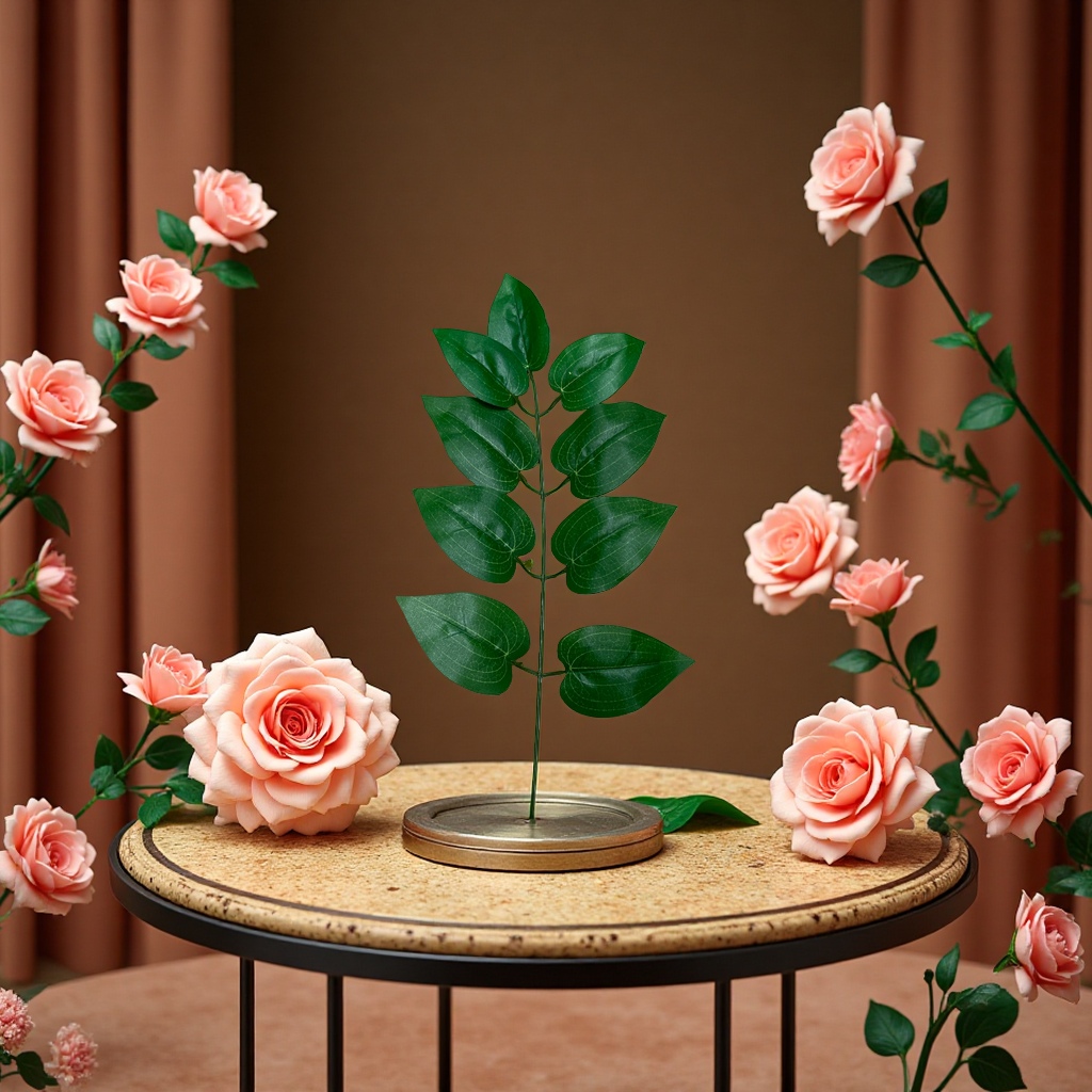 9杈叶CHF-0902盆栽植物绿植室内观赏植物