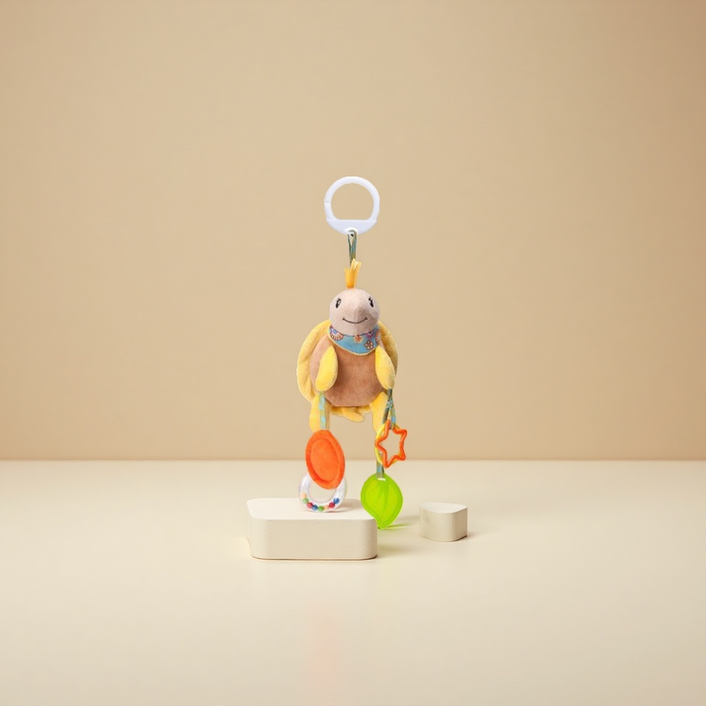 BBSKY cute cartoon animal wind chime baby toy Plush bed trailer hanging toy can be entered Application Scenario
