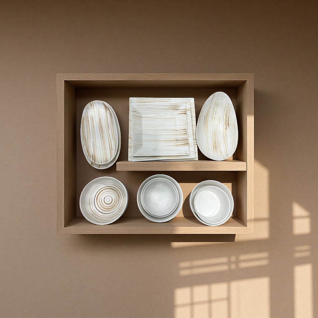 2026 New Japanese-style creative coil ceramic coffee cups, saucers and Italian pasta plates Specification image