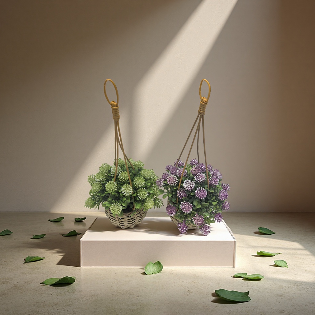 仿真花礼盒实物图