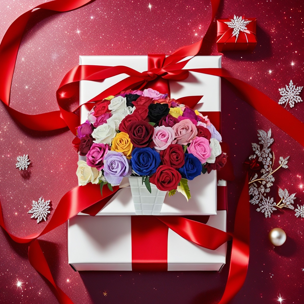 手工编织仿玫瑰花串花藤吊礼品仿真花18cm