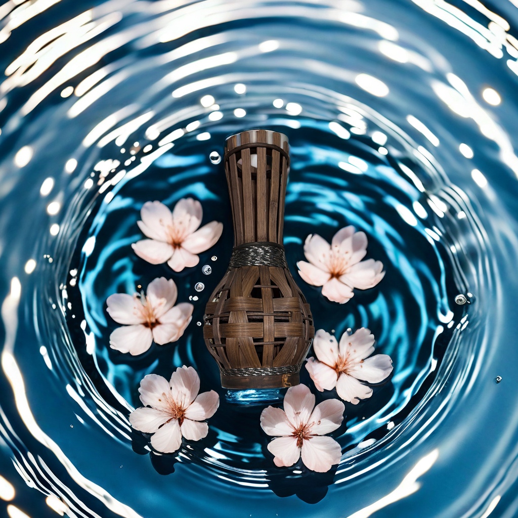 竹艺工艺品竹制花瓶简约北欧风家居装饰摆件