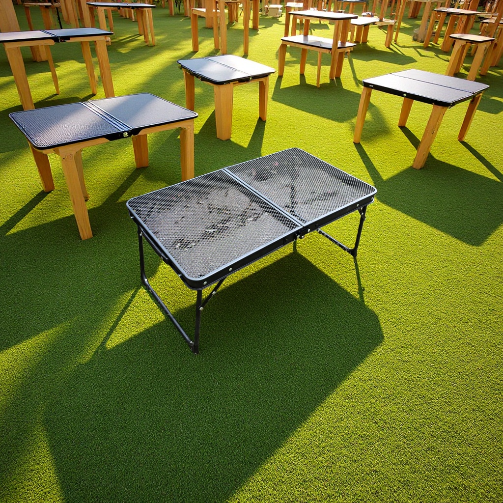 Moon Chair, outdoor folding dining table, lounge chair, outdoor folding chair Application Scenario