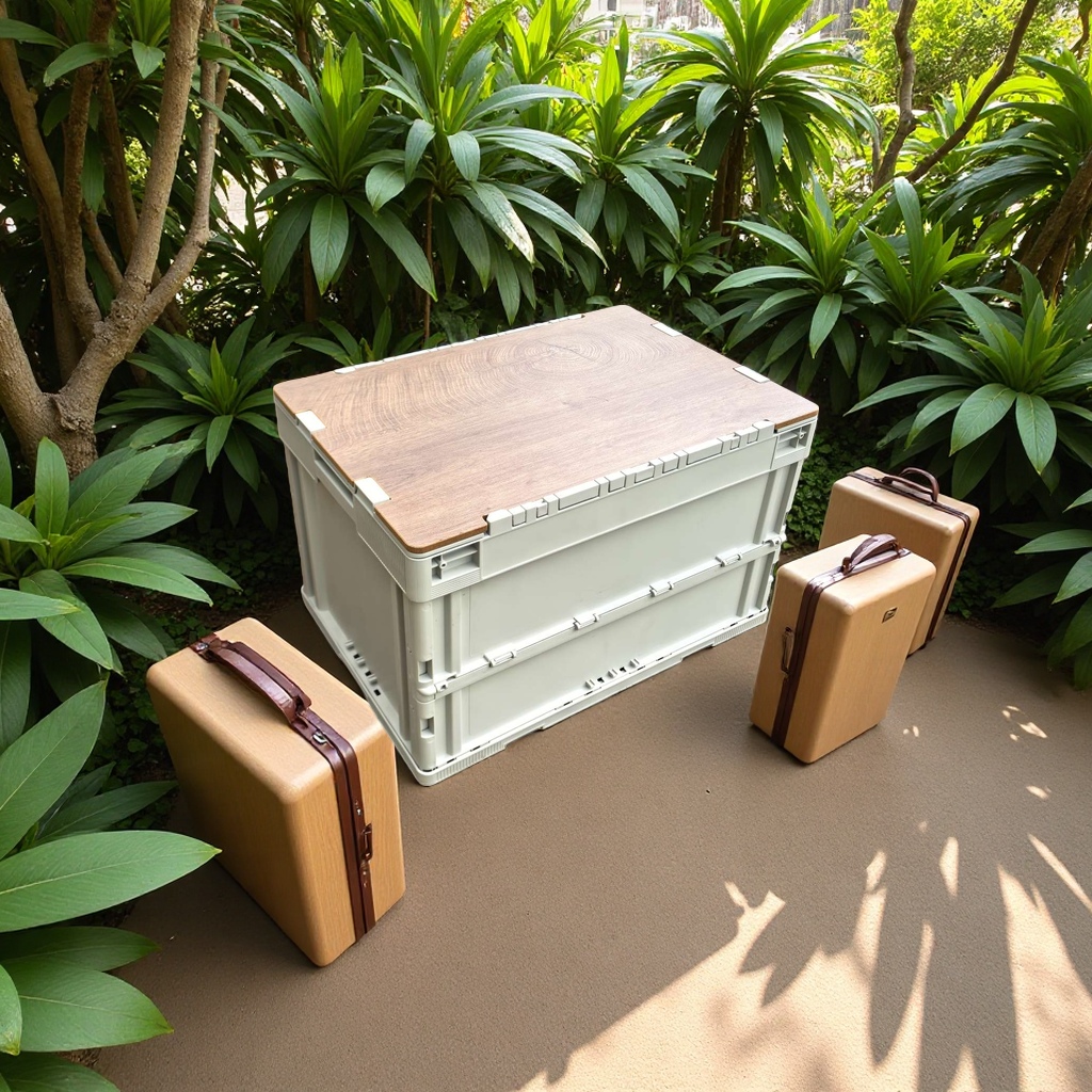 Moon Chair, outdoor foldable dining table, lounge chair, outdoor folding chair, multi-functional and portable Item Picture