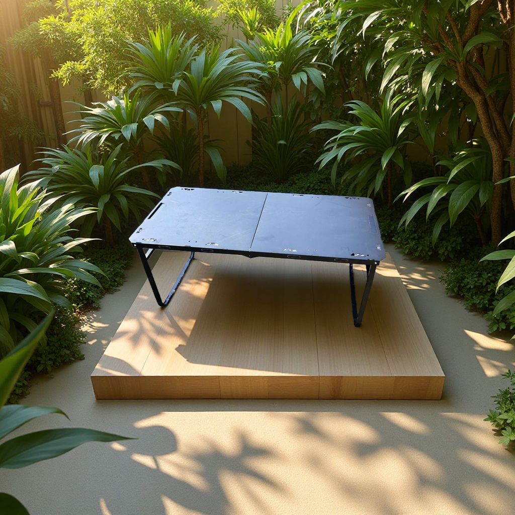 Moon Chair, outdoor folding lounge chair, outdoor folding table, 180g, folding dining table, 171112660 Application Scenario