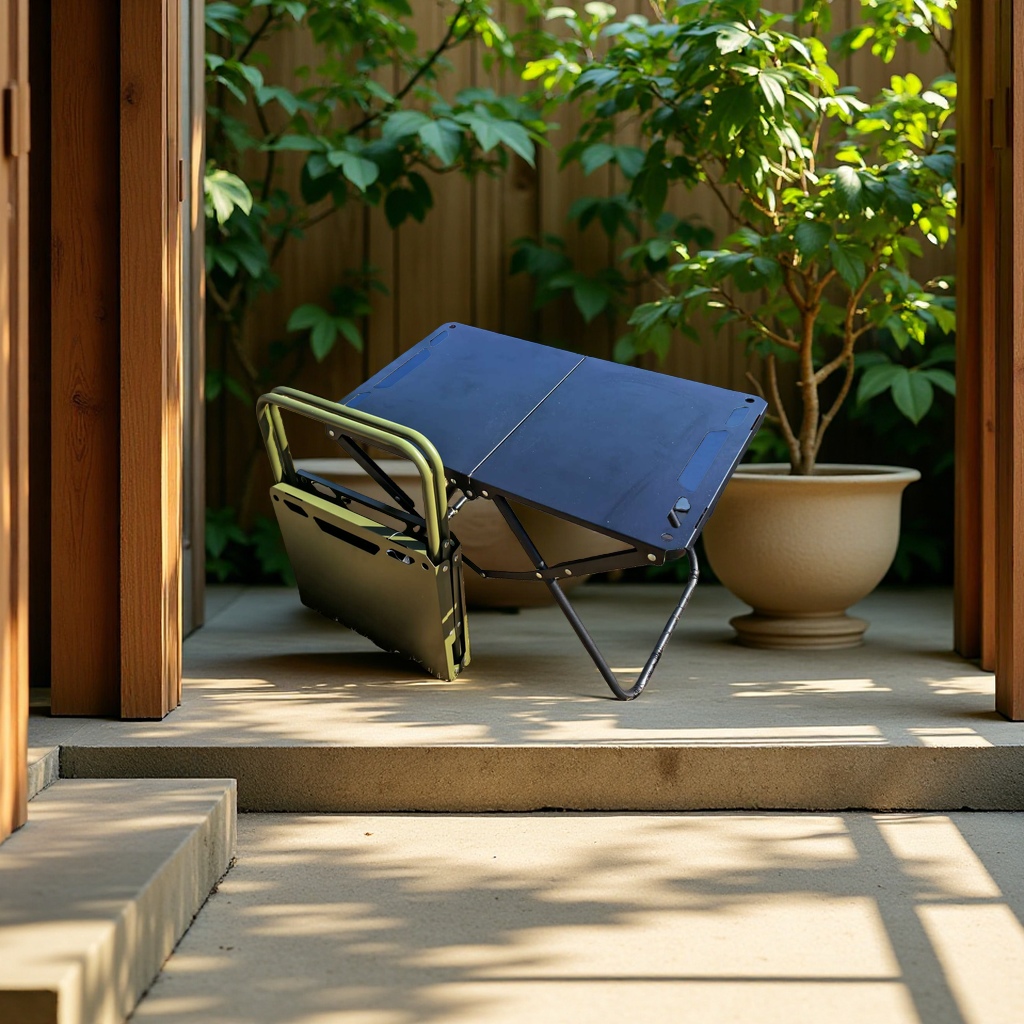 Moon Chair Outdoor Folding dining table Lounge Chair 180g outdoor folding chair Item Picture