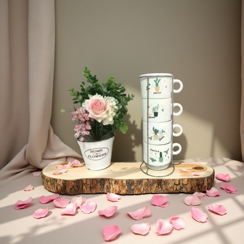 豪凯高硼硅杯套装陶瓷茶杯水杯陶瓷杯1.2L