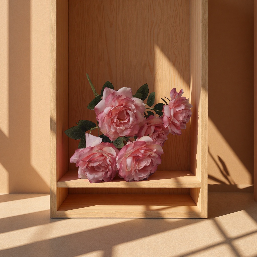 仿真玫瑰实物图