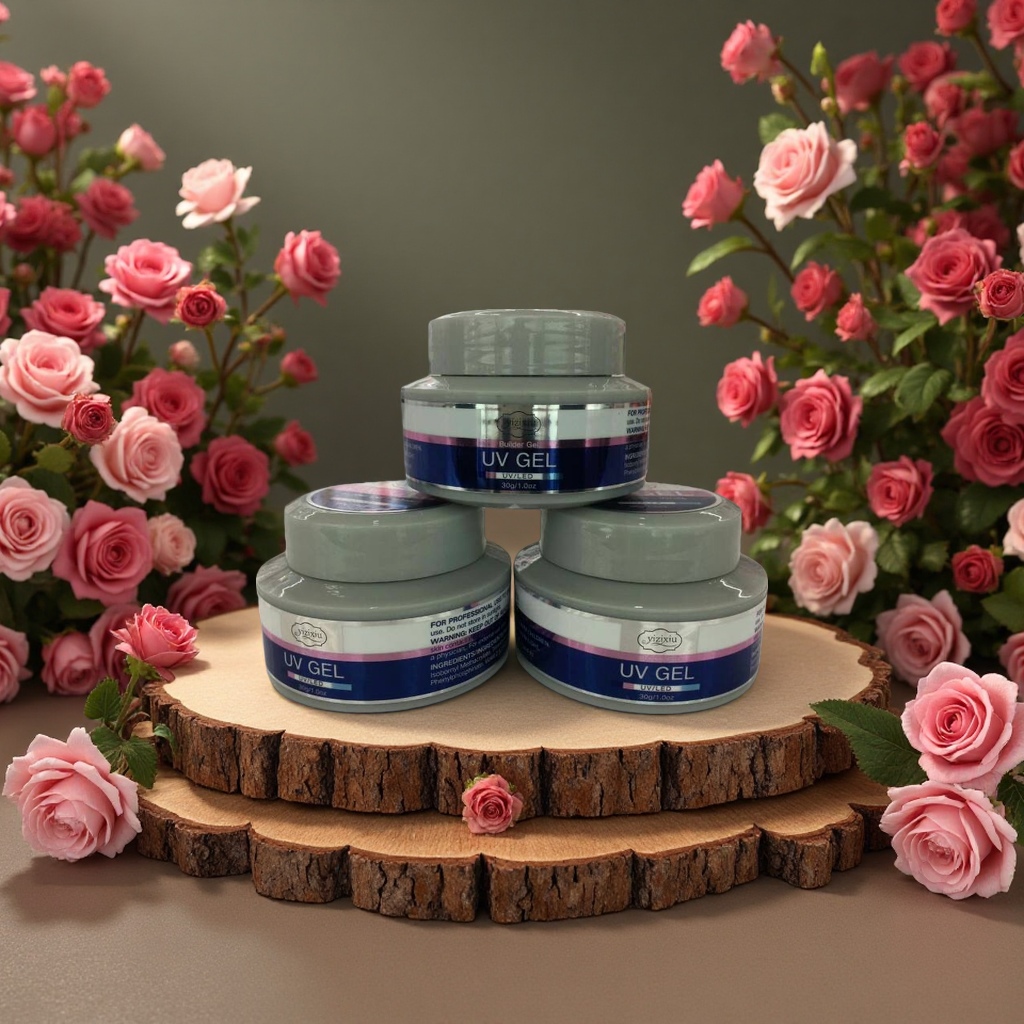 透明美甲胶水 精致持久不掉色快速固化强粘合