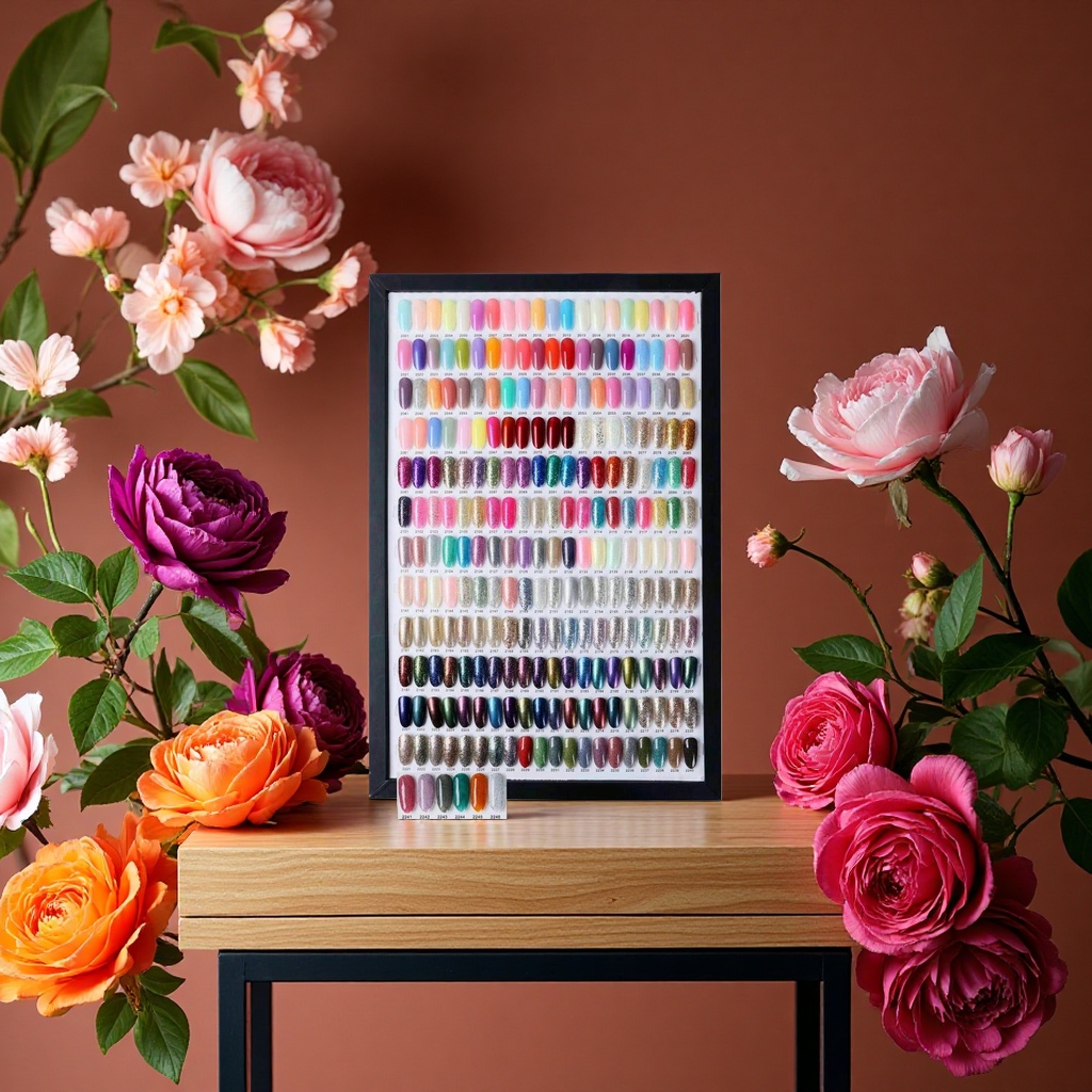The basic nail care set for beginners includes tools such as pens, files, scissors and glue details Picture