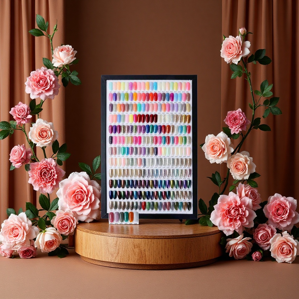 The basic nail care set for beginners includes tools such as pens, files, scissors and glue