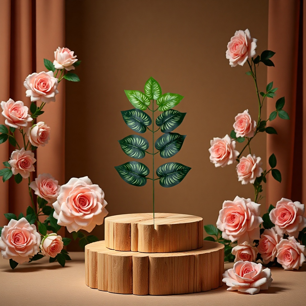 9杈叶CHF-0913盆栽植物绿植室内观赏盆栽家庭养殖