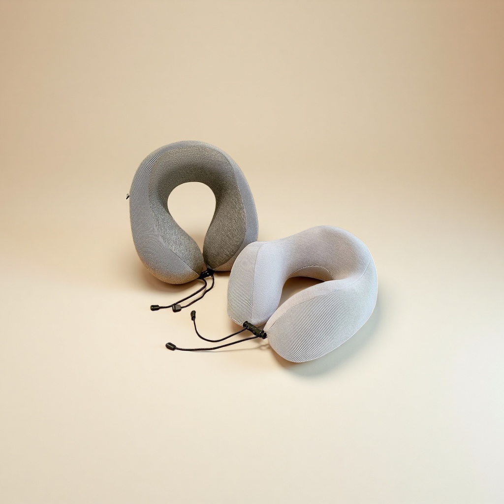 The U-shaped pillow provides comfortable, soft and breathable support for the cervical vertebrae of students during office naps