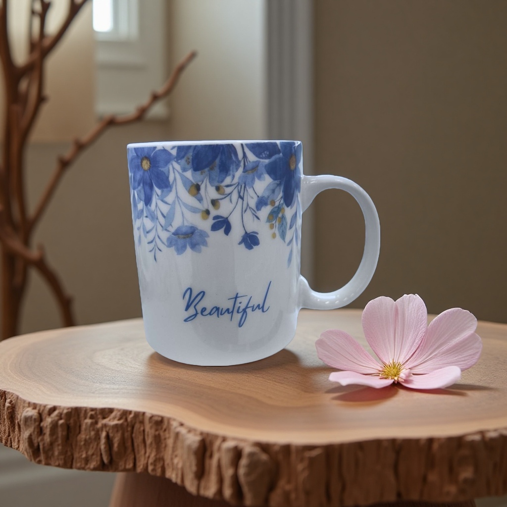 High borosilicate cup set, ceramic tea cup and water cup 180ml Specification image