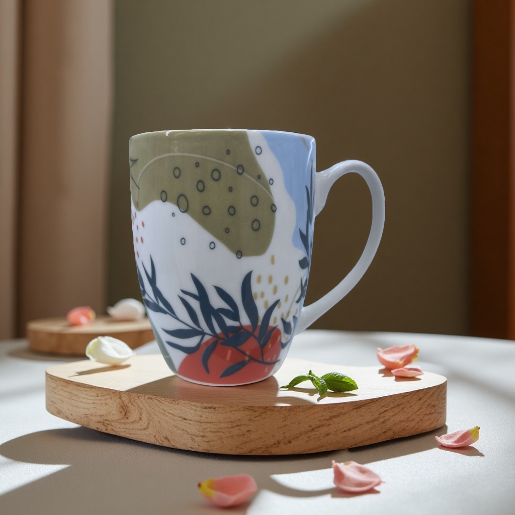 Ceramic high borosilicate cup set, ceramic tea cup and water cup 180ml, 104041126