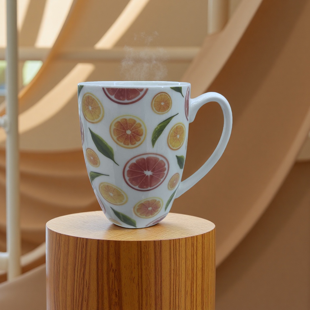 فنجان القهوة الخزفي، المصنوع من الكؤوس المعمّرة Specification image