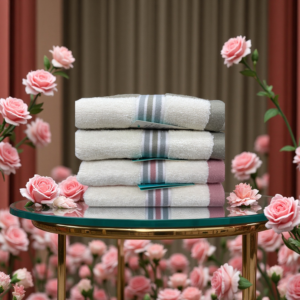 纯棉加厚毛巾柔软吸水家用浴室毛巾大容量透气抗菌