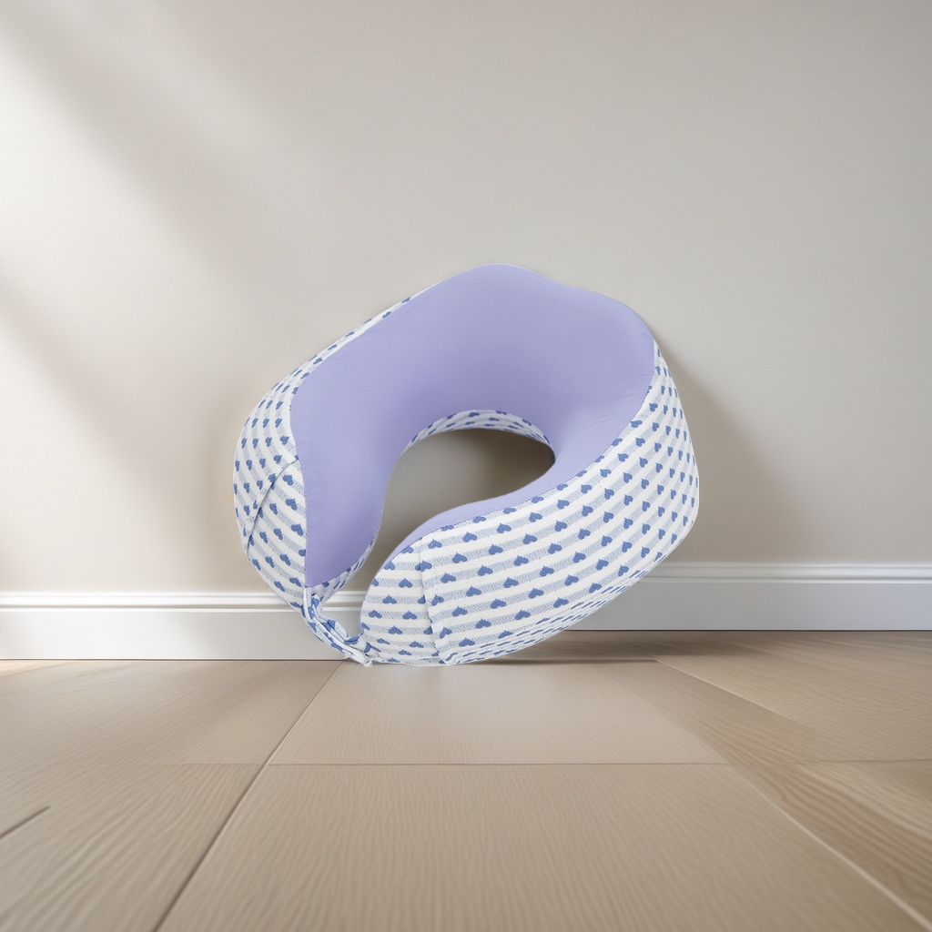 Portable travel pillow, neck support, comfortable sleep, office car pillow, specially designed for travel details Picture