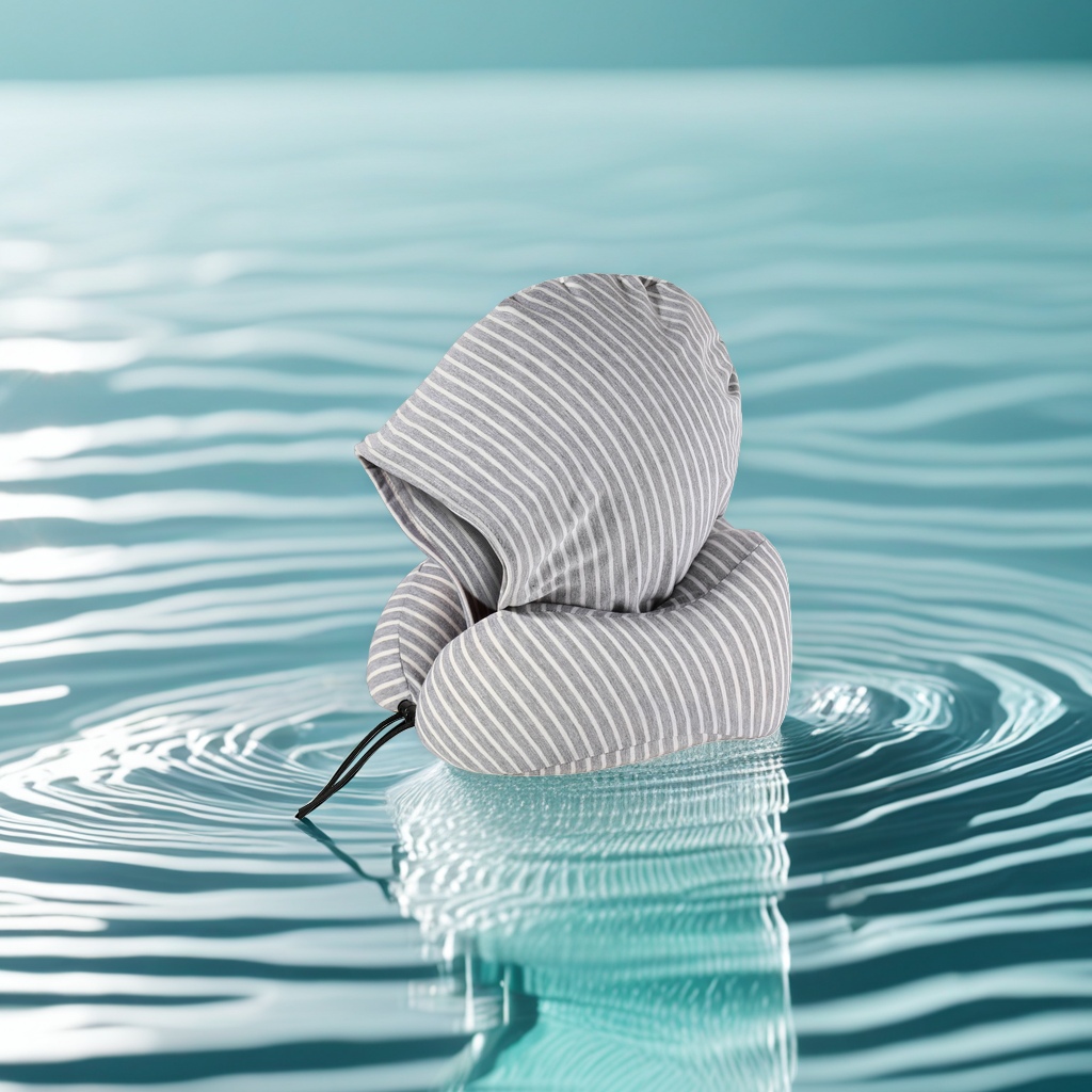 Straw hat outdoor sunshade, sun protection, breathable and comfortable, universal memory pillow for men and women