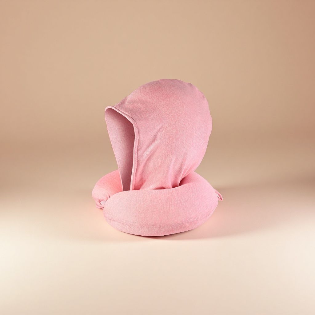 The U-shaped pillow provides neck support, breathability and comfort for sleep, facilitating convenient travel details Picture
