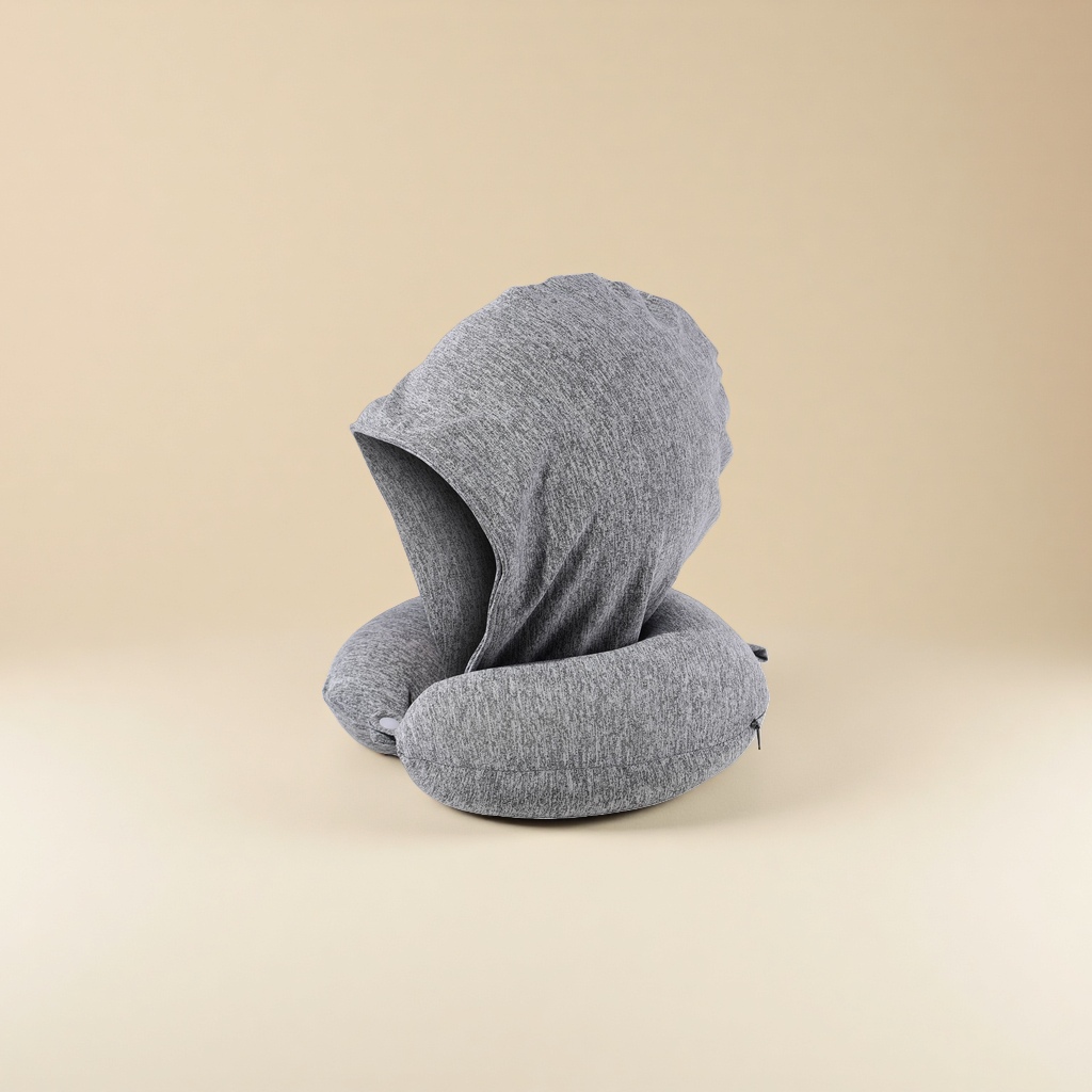 The U-shaped pillow provides neck support, breathability and comfort for sleep, facilitating convenient travel Specification image