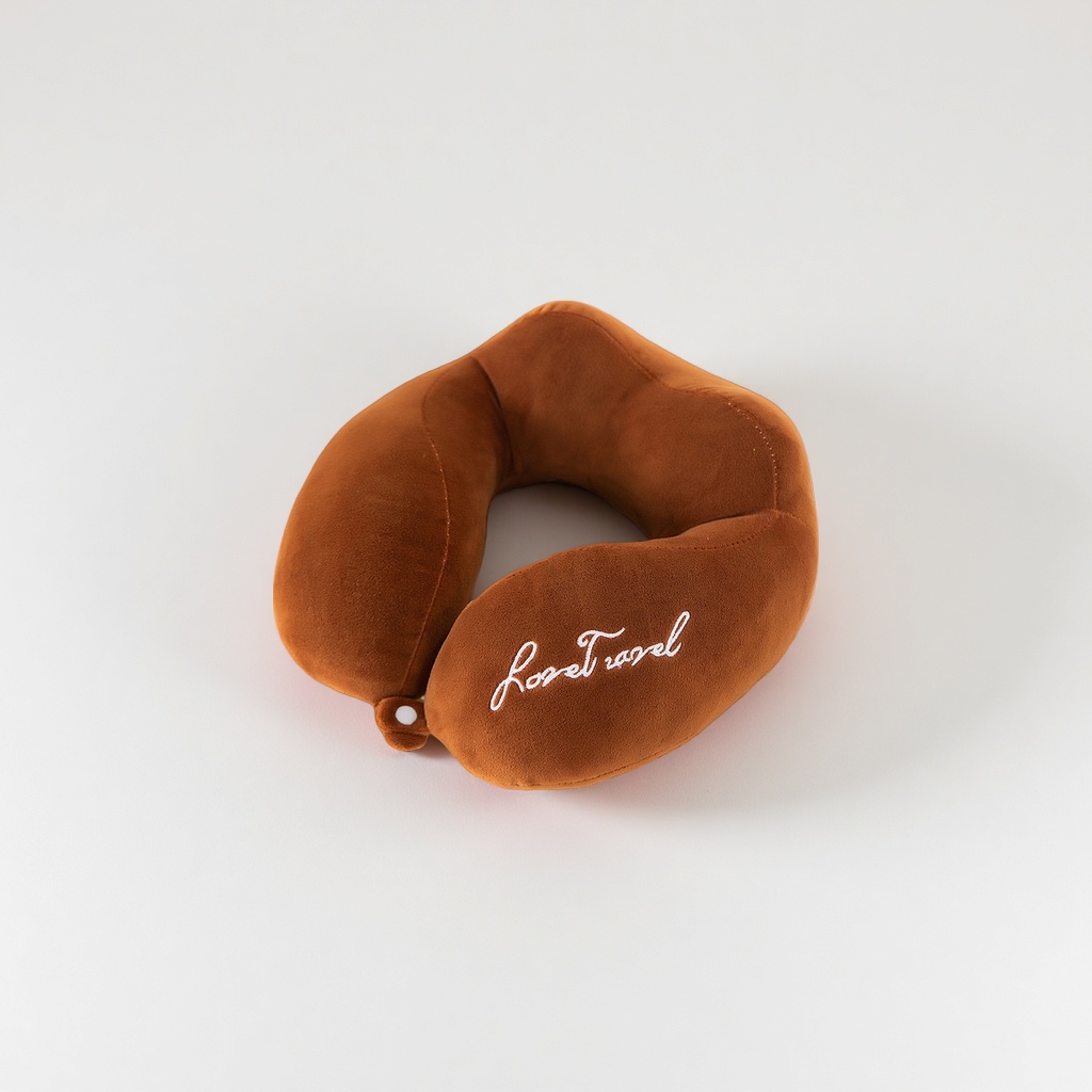 U-shaped pillow for neck protection, office nap, student dormitory adjustable soft pillow, breathable, comfortable and durable U-shaped pillow