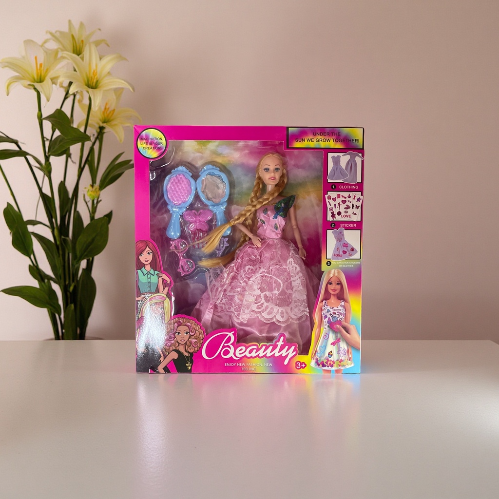 Barbie classic fashionable doll girl gift set Application Scenario