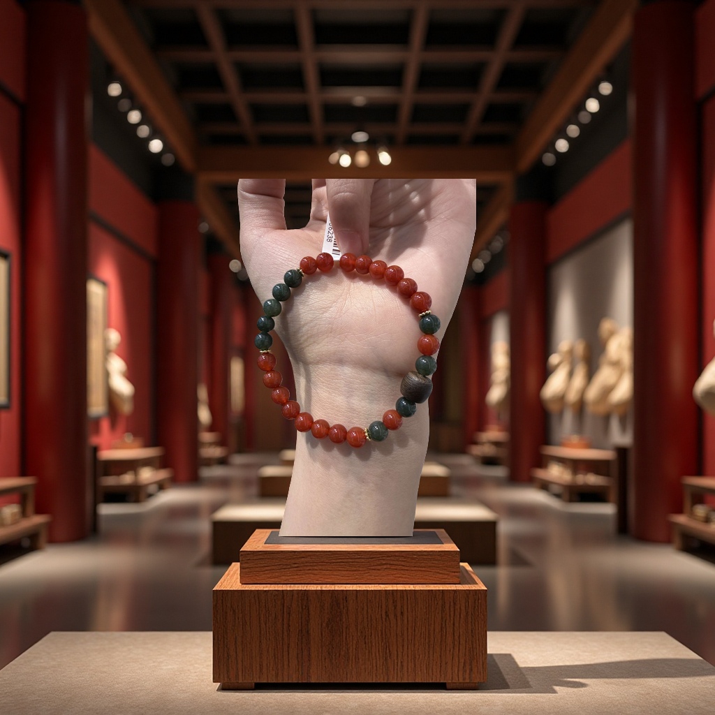 合香珠水晶能量手串香珠文玩108颗天然水晶手串