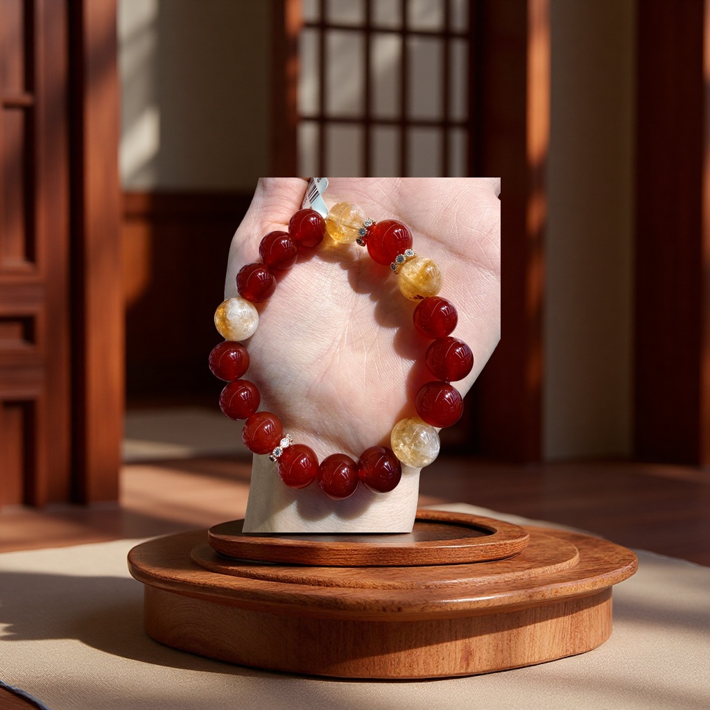 合香珠水晶能量手串香珠文玩天然水晶手串124903397