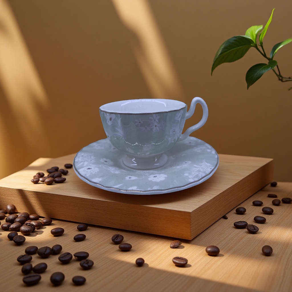 咖啡杯碟产品图