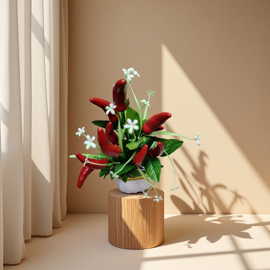 三丽鸥绿植多肉盆栽亚克力花瓶组合套装