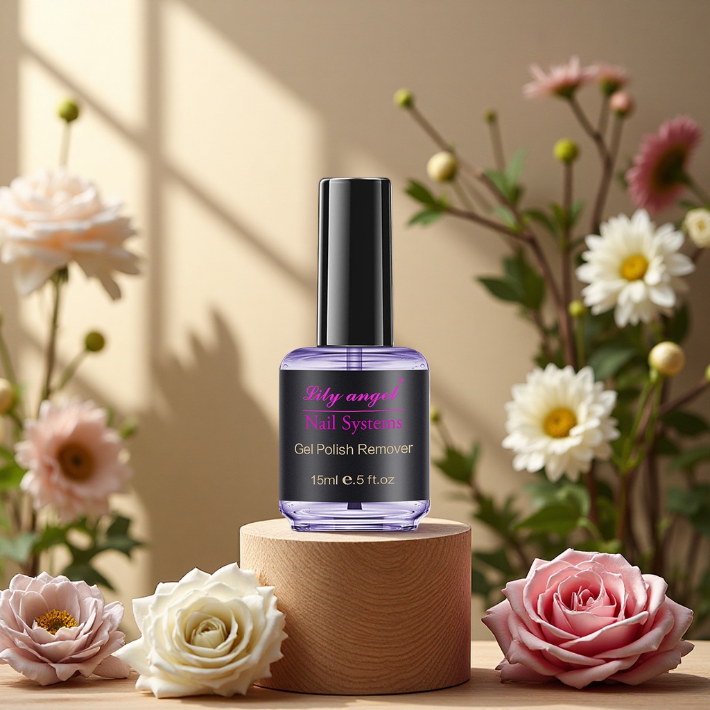 The nail polish oil is long-lasting and does not fade. It dries quickly and shines brightly. It is a new fashionable makeup nail polish details Picture
