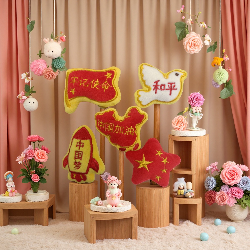 AI毛绒玩具潮流玩偶潮玩15cm可爱软萌小熊玩偶