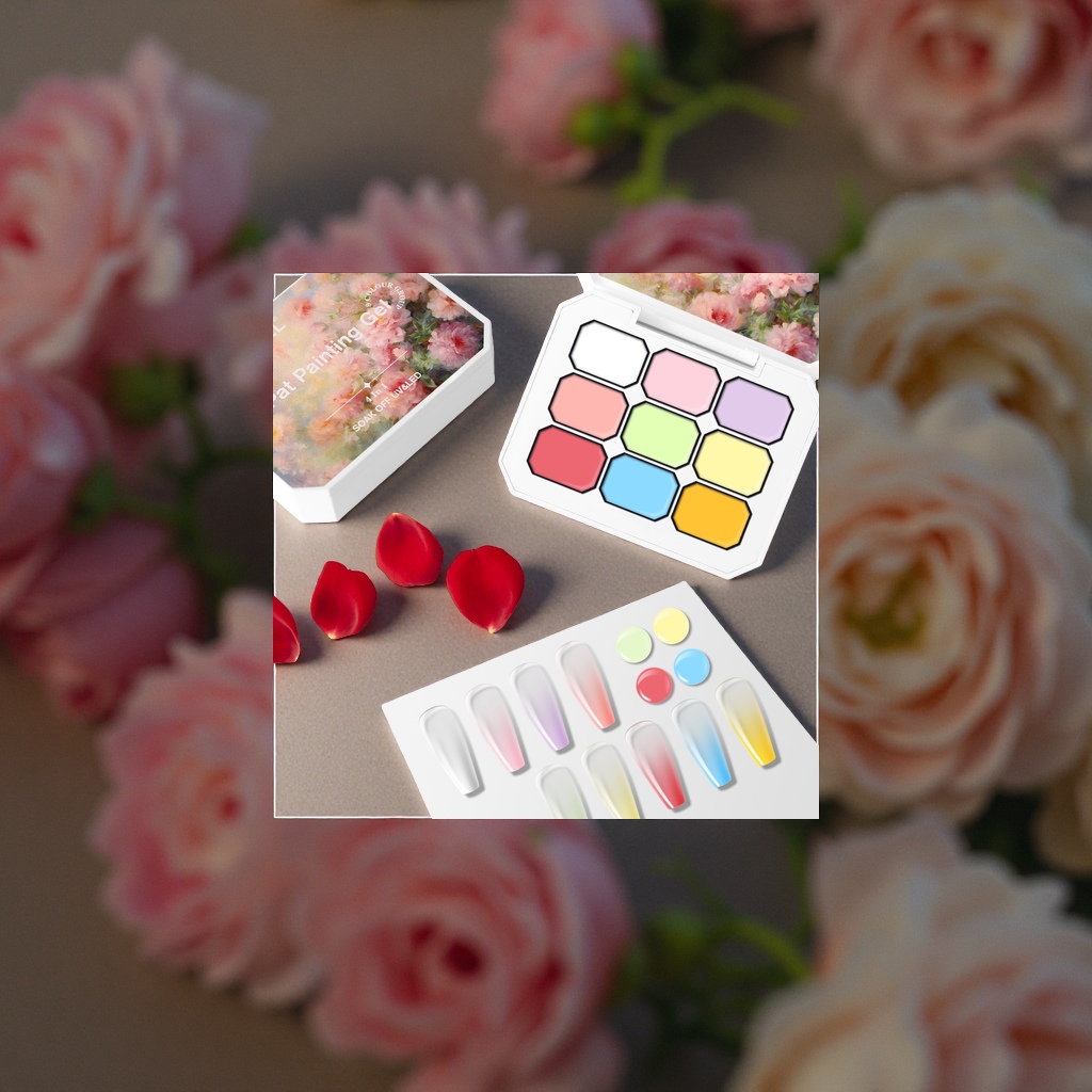 Nail sticker Crystal sequin decorative nail polish glue nail tool set 142500381 details Picture