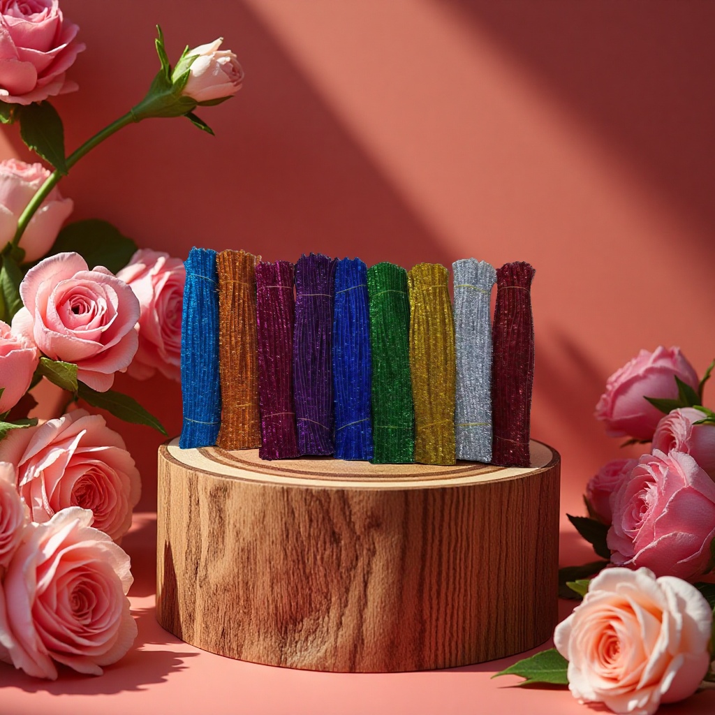 Creative home decoration items with hand-woven golden onion strips details Picture