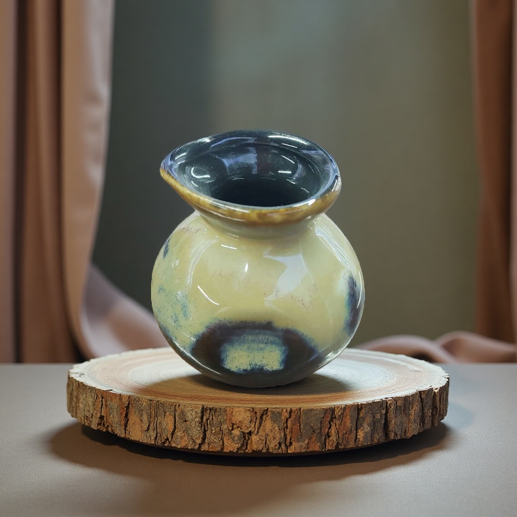 燕窝炖盅陶瓷罐密封茶叶储物调料罐150ml