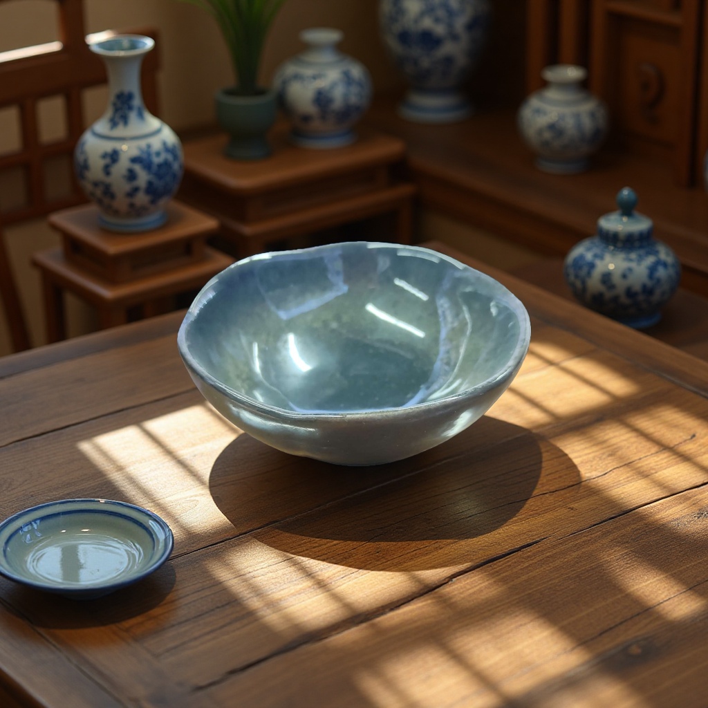 日式手绘陶瓷碗盘可爱餐具套装陶瓷碗180g150404002
