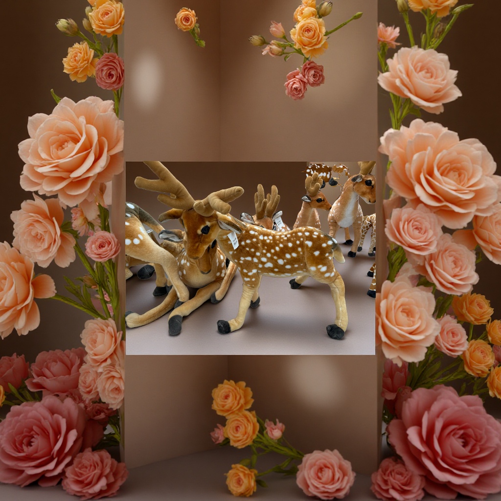 毛绒公仔椅实物图