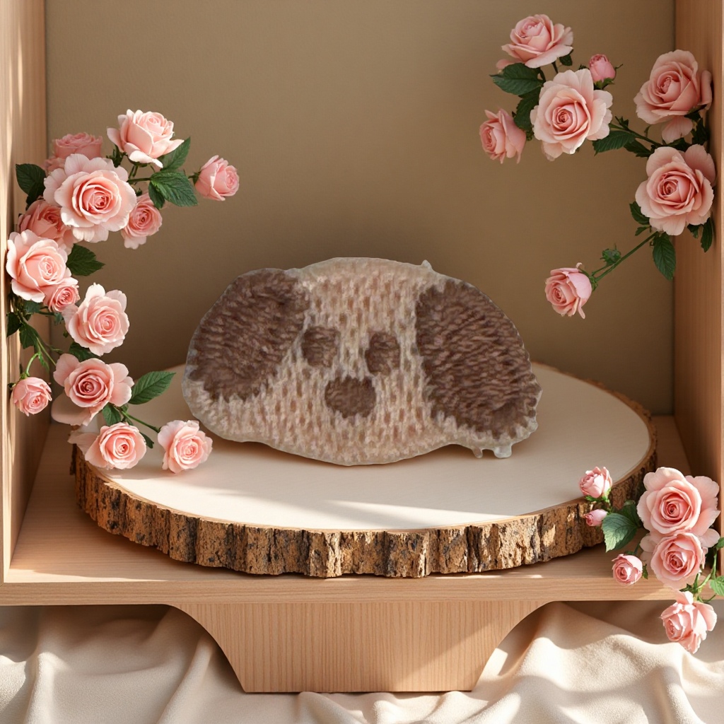 刺绣水溶丝线手工刺绣材料包家用刺绣套装