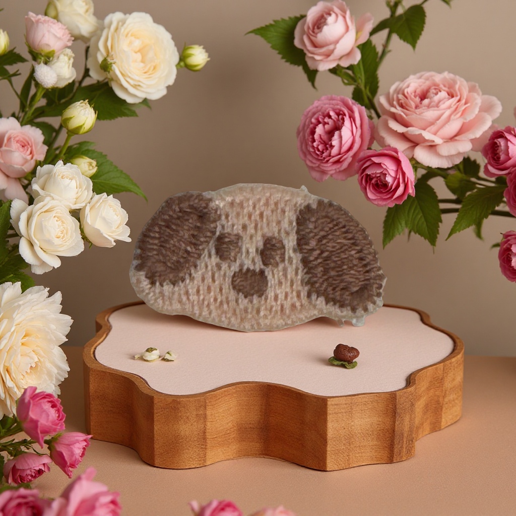 刺绣水溶丝线手工刺绣材料包家用刺绣套装产品图