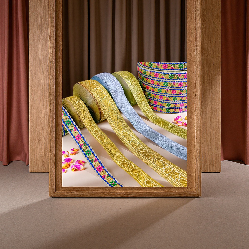 罗纹弹力包边带编织丝带多种颜色可选